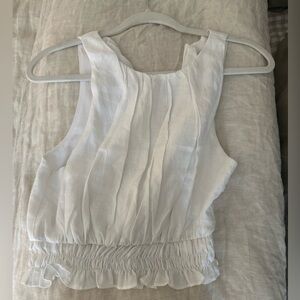 DISSH high neck crop top